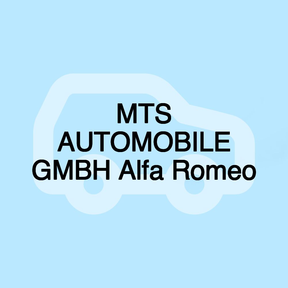 MTS AUTOMOBILE GMBH Alfa Romeo