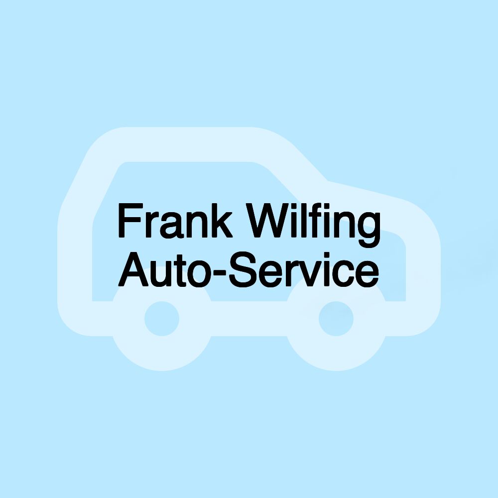 Frank Wilfing Auto-Service