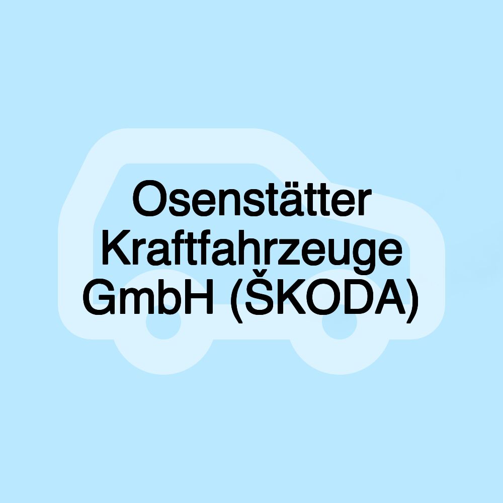 Osenstätter Kraftfahrzeuge GmbH (ŠKODA)