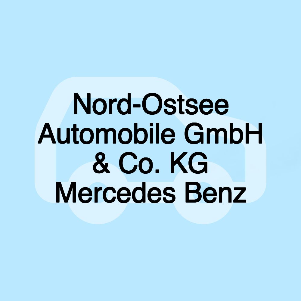 Nord-Ostsee Automobile GmbH & Co. KG Mercedes Benz