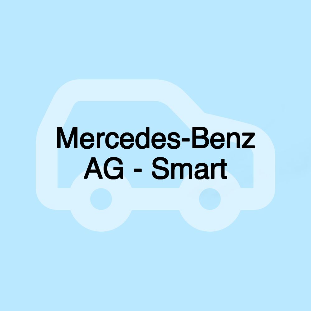 Mercedes-Benz AG - Smart