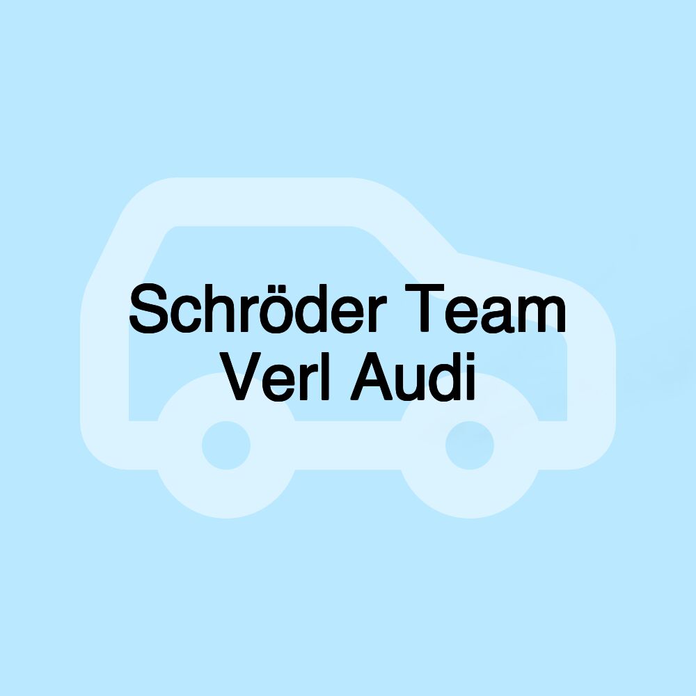 Schröder Team Verl Audi