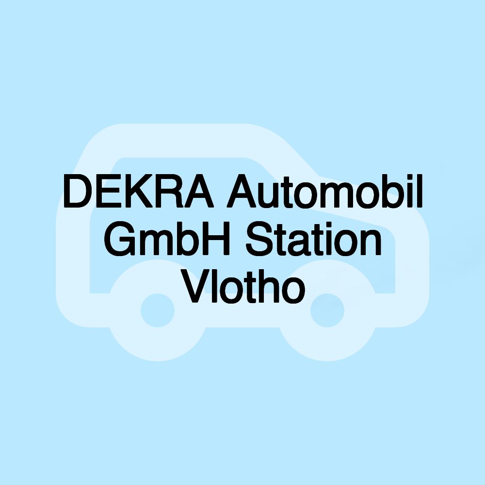 DEKRA Automobil GmbH Station Vlotho