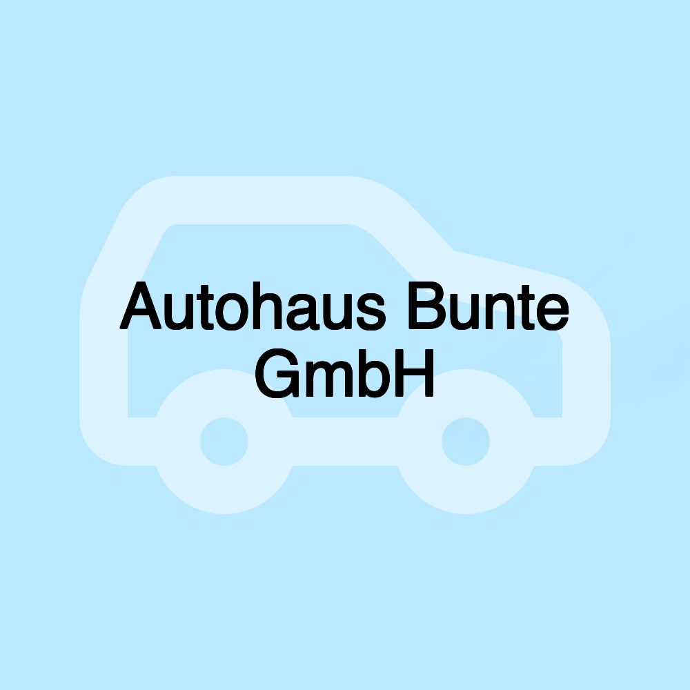 Autohaus Bunte GmbH