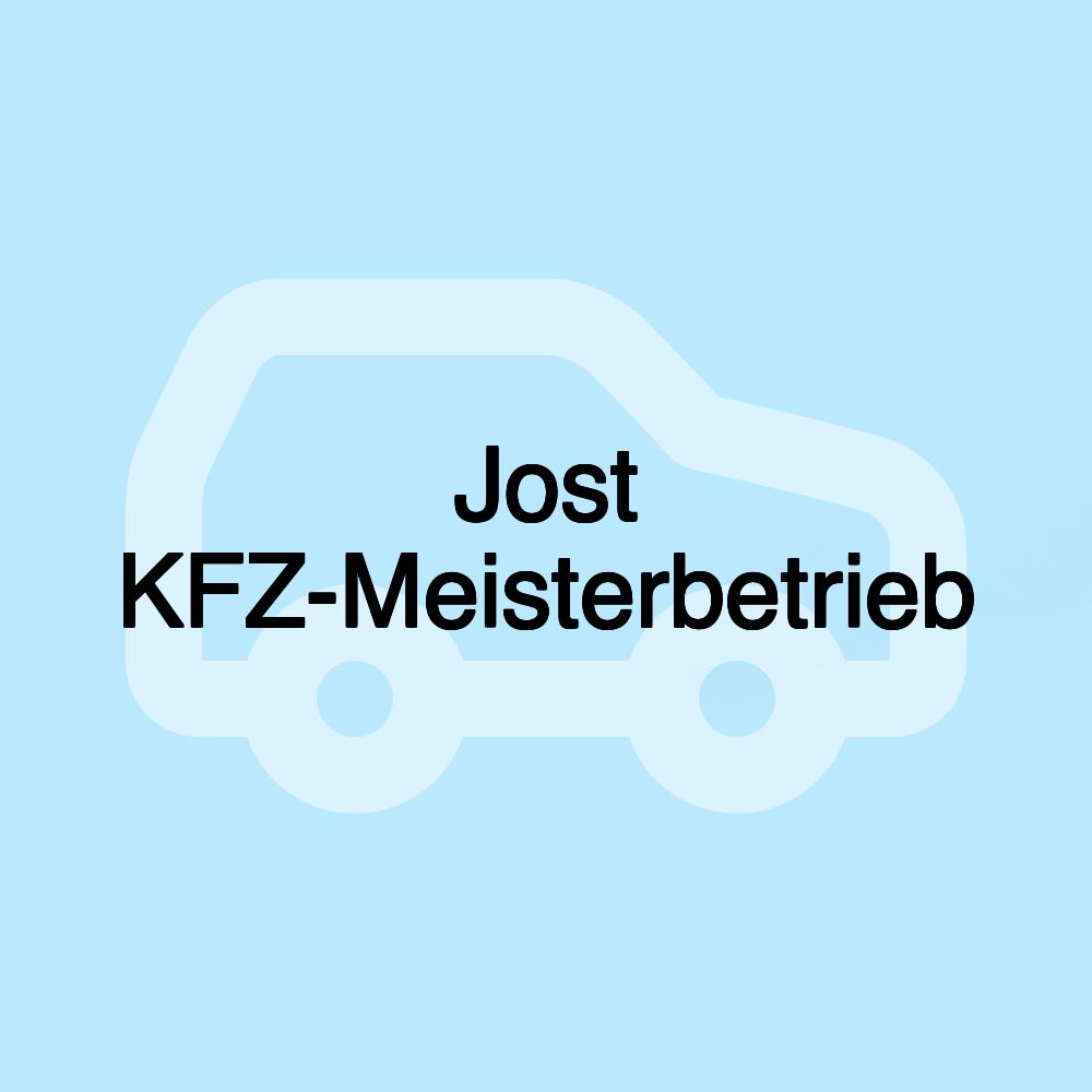 Jost KFZ-Meisterbetrieb Jost KFZ-Meisterbetrieb