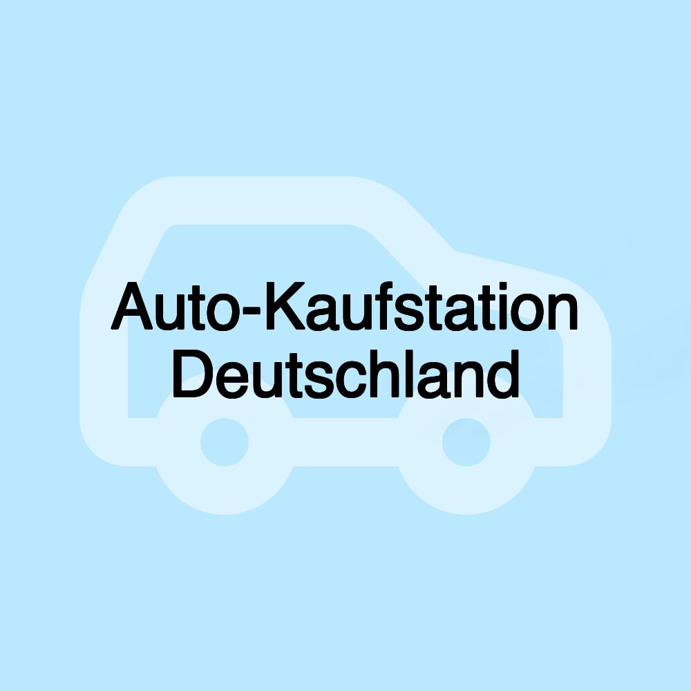 Auto-Kaufstation Deutschland