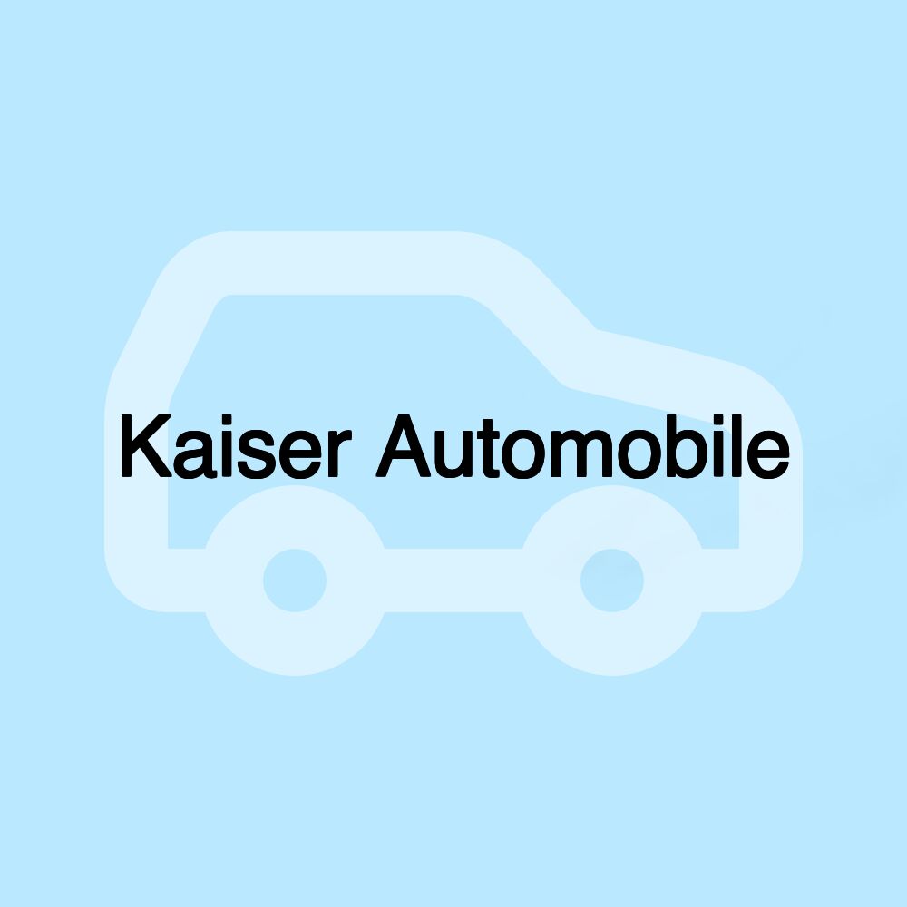 Kaiser Automobile Kaiser Automobile