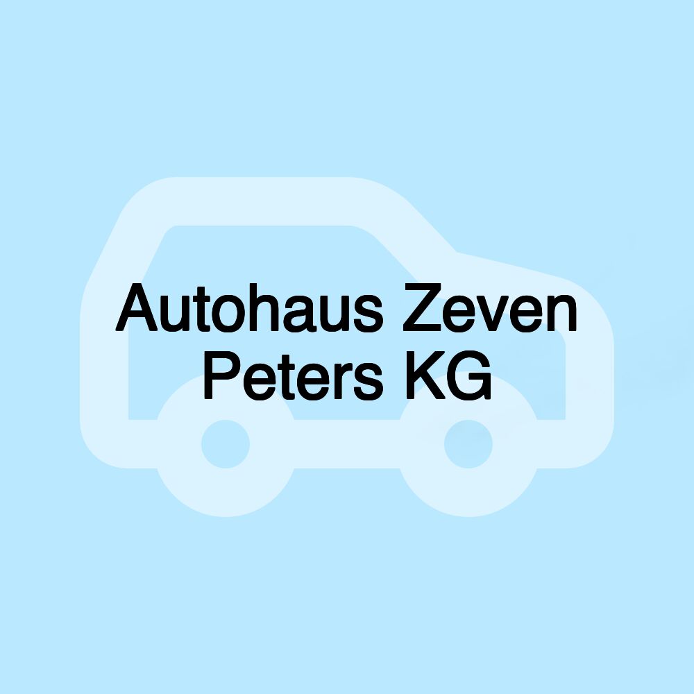 Autohaus Zeven Peters KG
