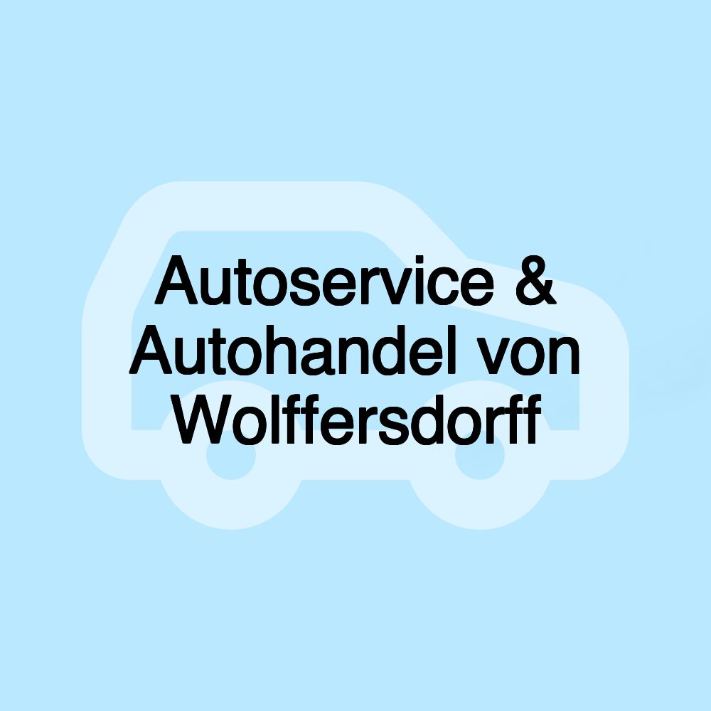 Autoservice & Autohandel von Wolffersdorff