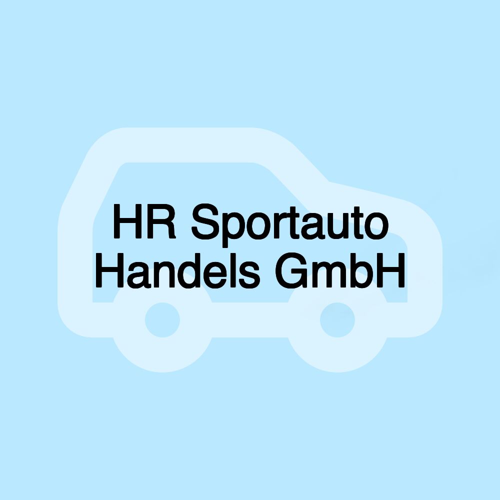 HR Sportauto Handels GmbH
