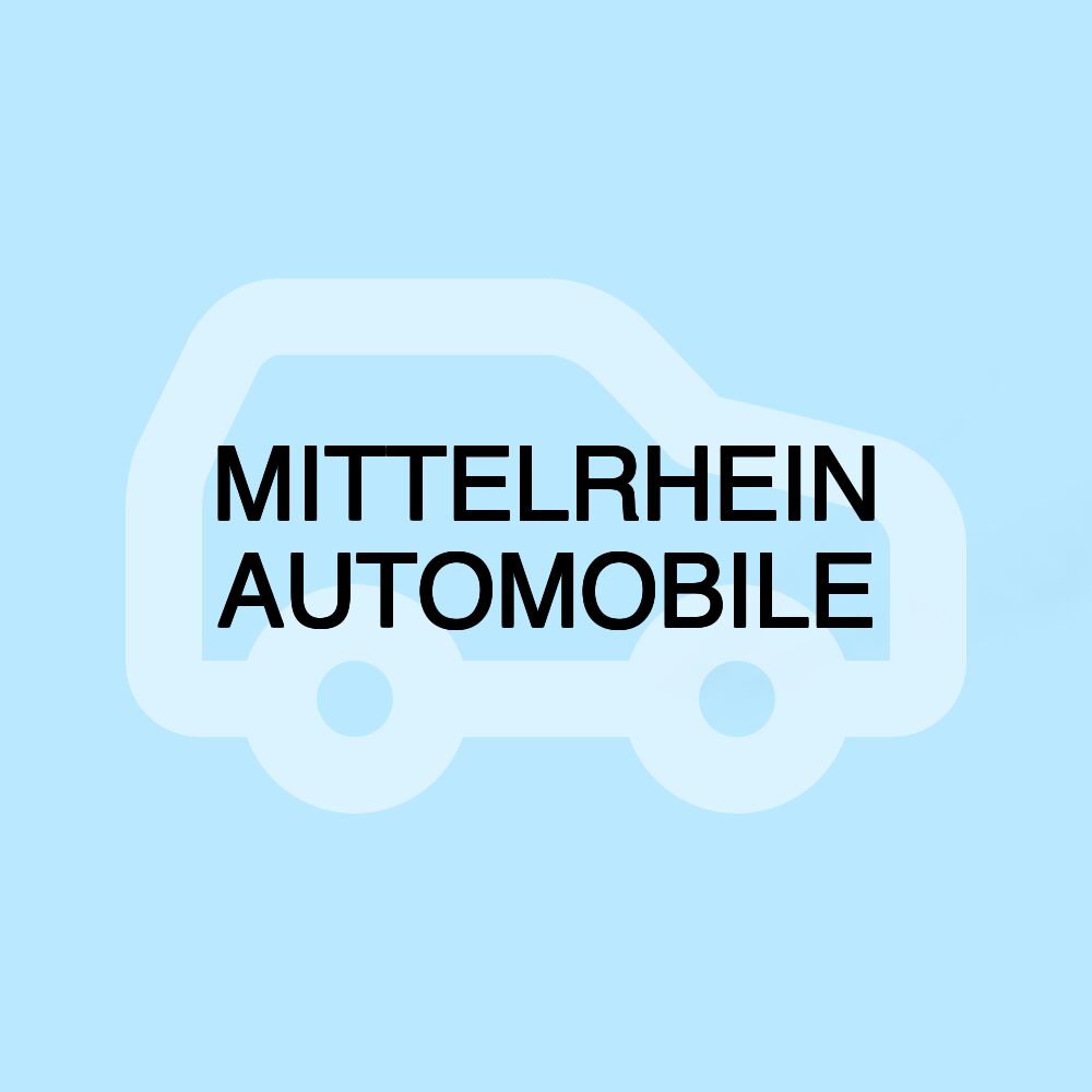 MITTELRHEIN AUTOMOBILE MITTELRHEIN AUTOMOBILE