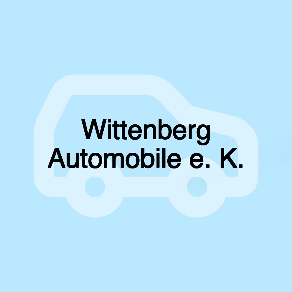 Wittenberg Automobile e. K.