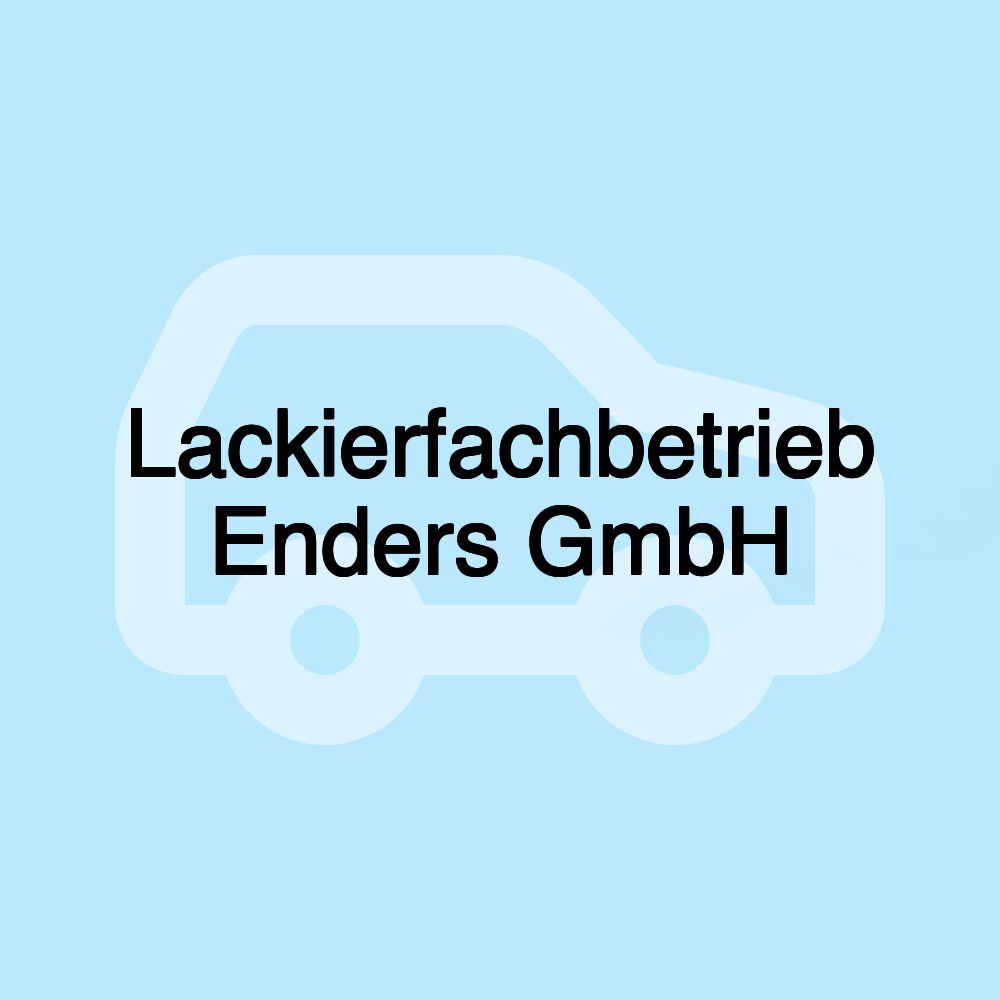 Lackierfachbetrieb Enders GmbH Lackierfachbetrieb Enders GmbH