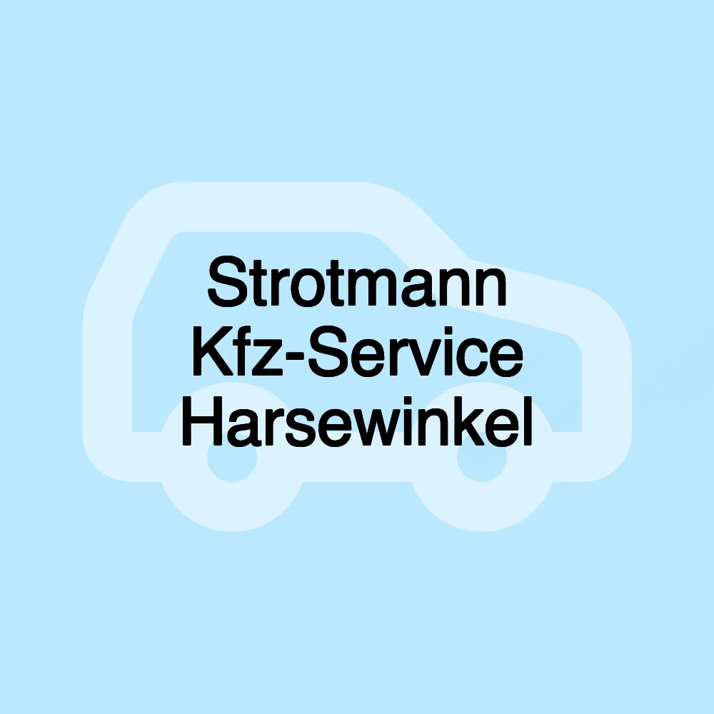 Strotmann Kfz-Service Harsewinkel Strotmann Kfz-Service Harsewinkel