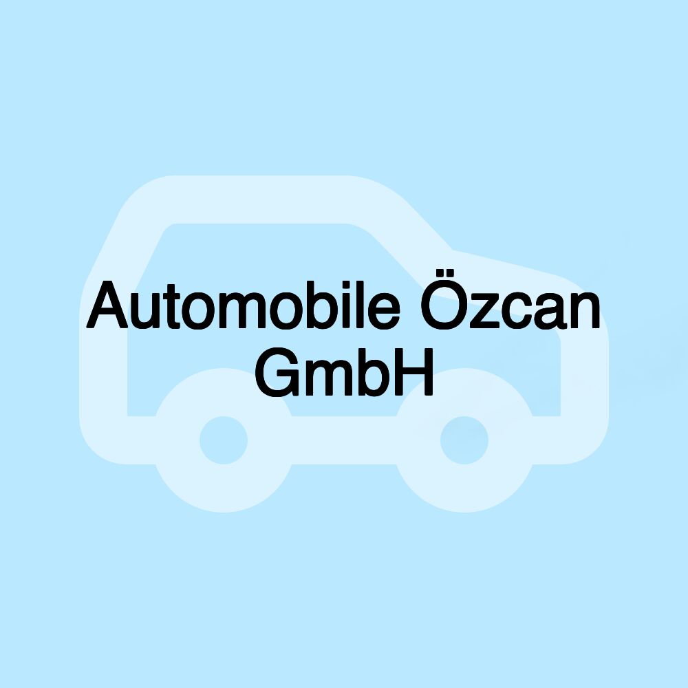 Automobile Özcan GmbH