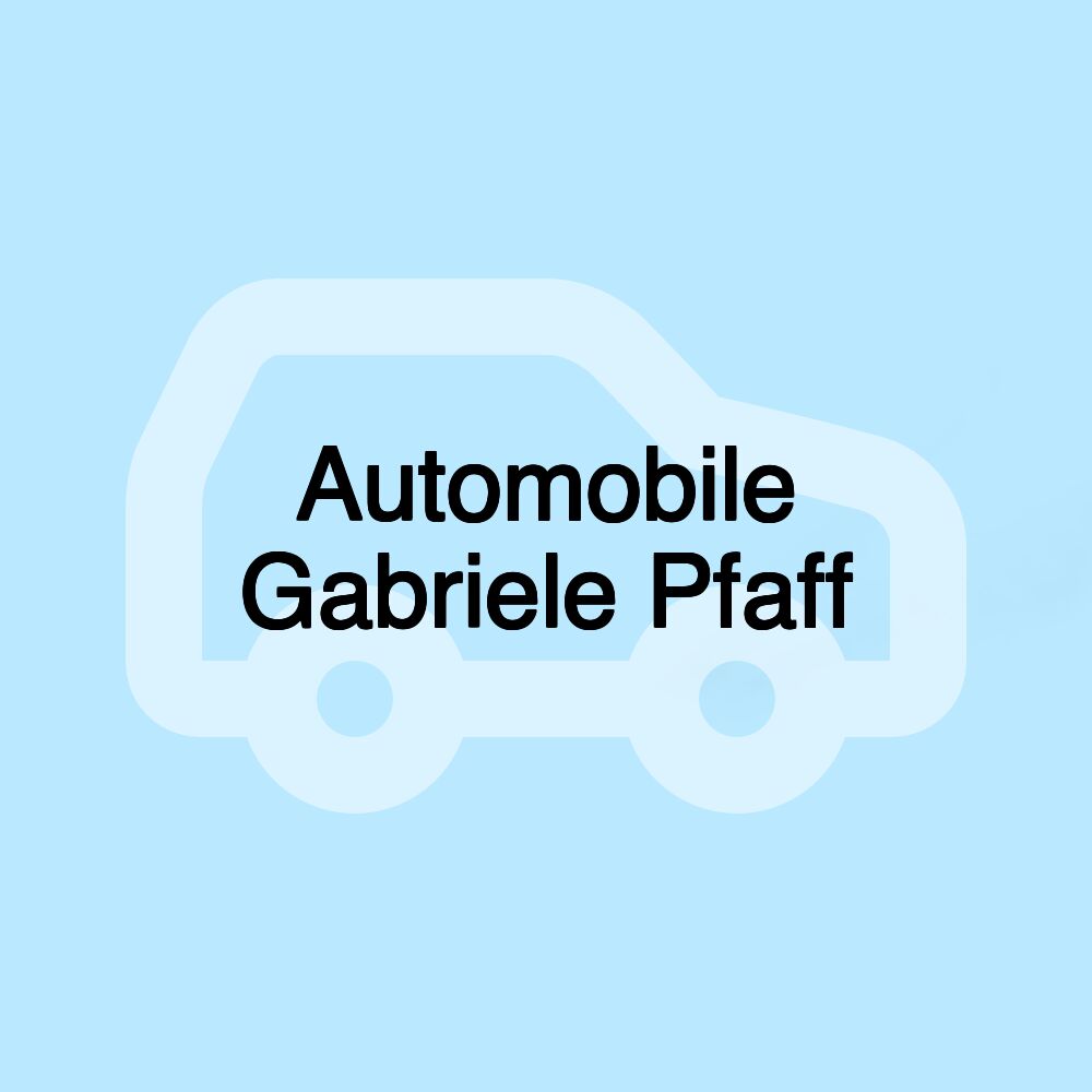 Automobile Gabriele Pfaff Automobile Gabriele Pfaff