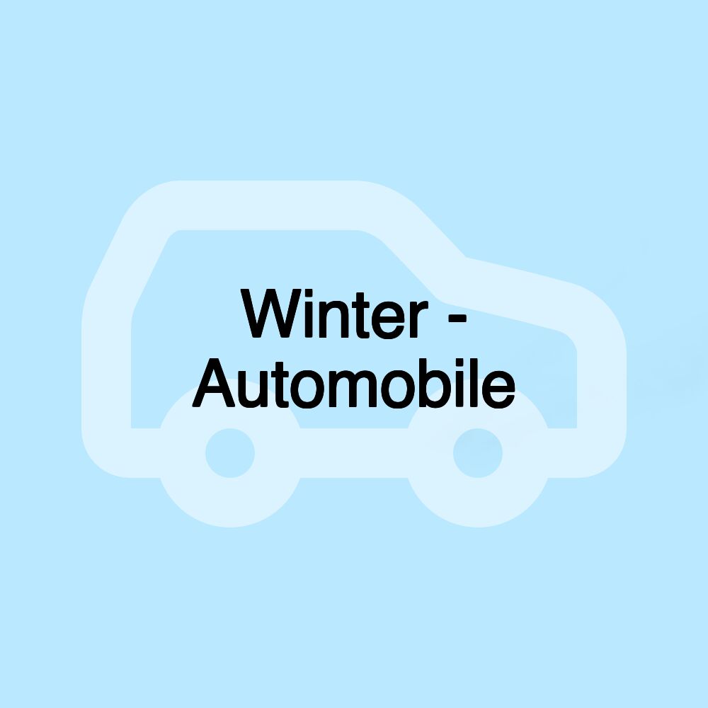 Winter - Automobile