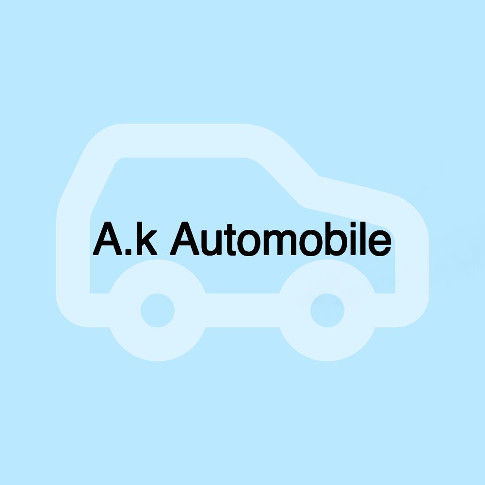 A.k Automobile A.k Automobile