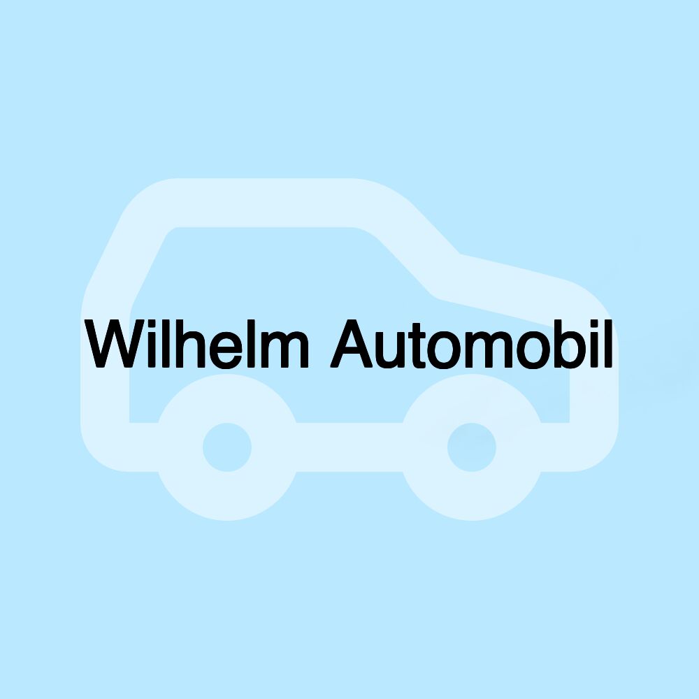Wilhelm Automobil Wilhelm Automobil