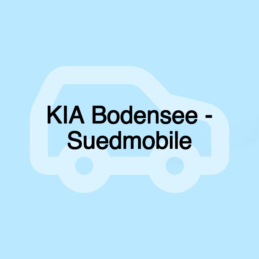 KIA Bodensee - Suedmobile