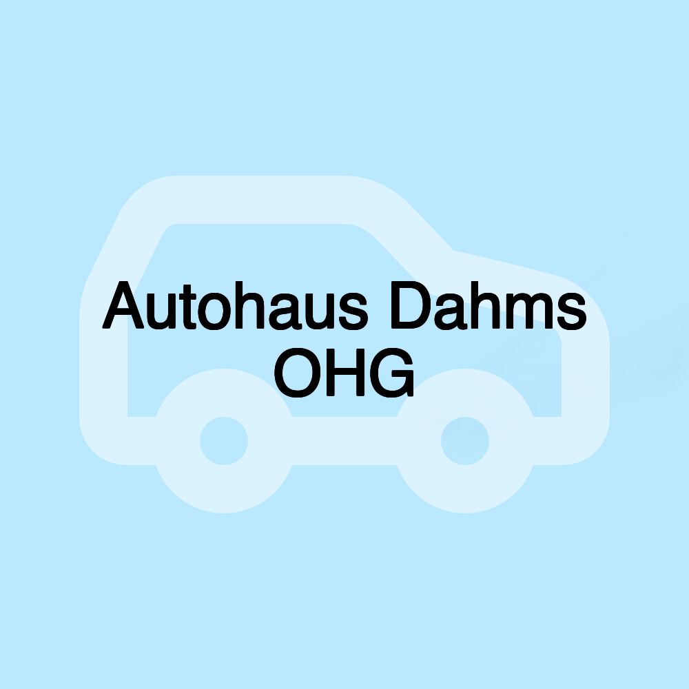 Autohaus Dahms OHG