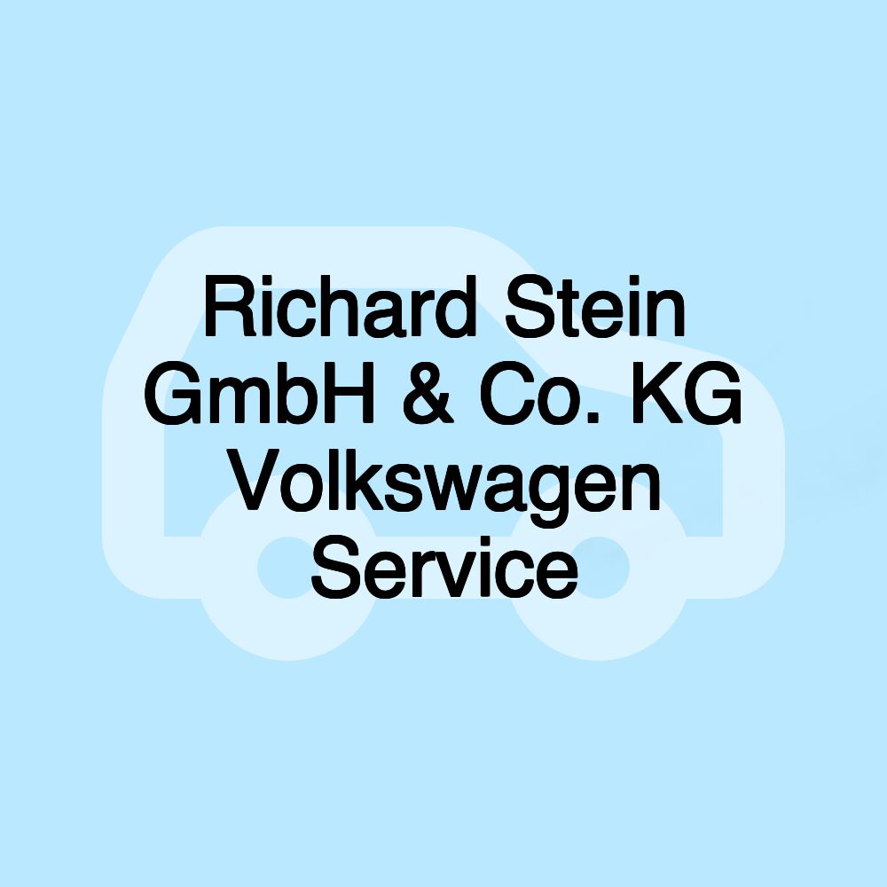 Richard Stein GmbH & Co. KG Volkswagen Service