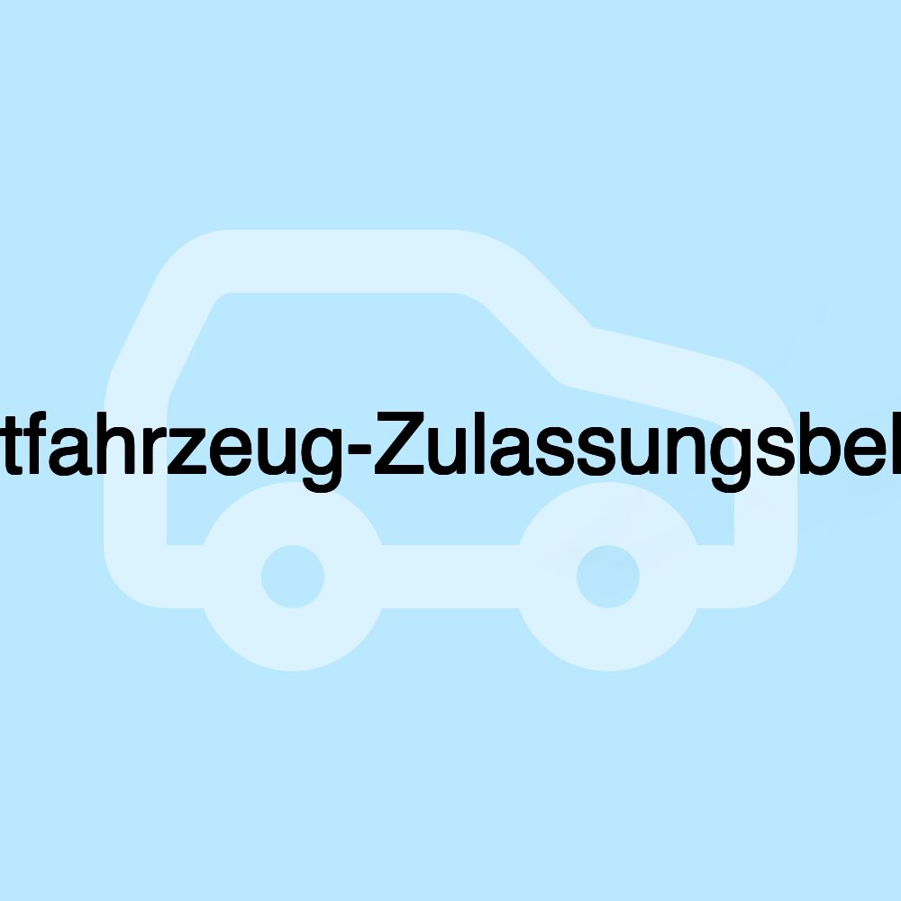 Kraftfahrzeug-Zulassungsbehörd Kraftfahrzeug-Zulassungsbehörd