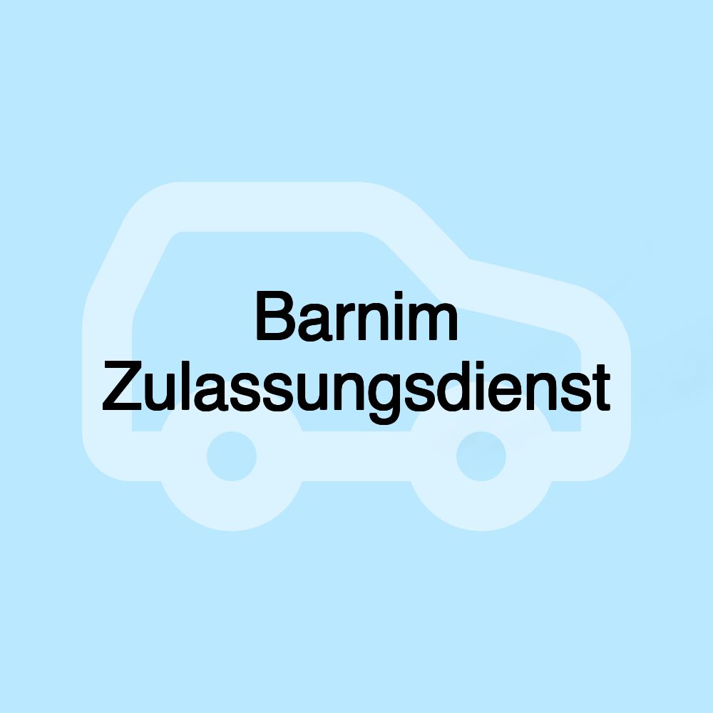 Barnim Zulassungsdienst