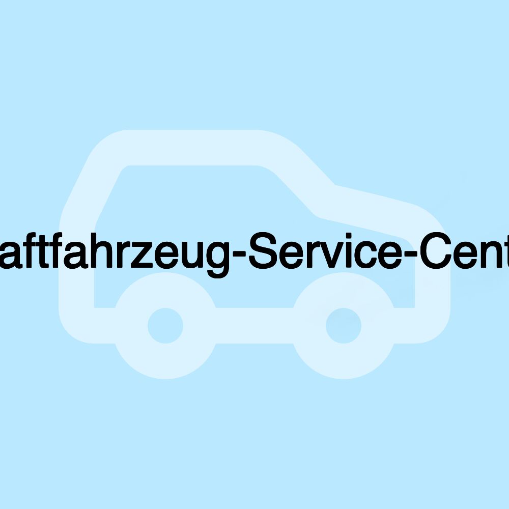 Kraftfahrzeug-Service-Center