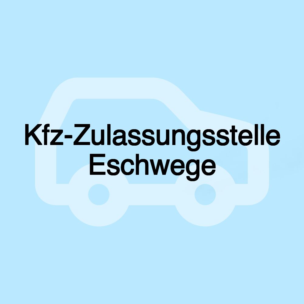 Kfz-Zulassungsstelle Eschwege Kfz-Zulassungsstelle Eschwege