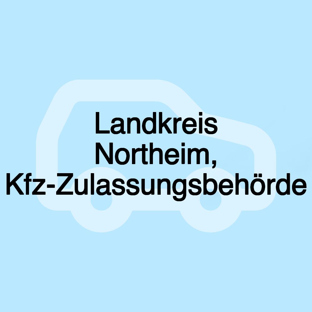 Landkreis Northeim, Kfz-Zulassungsbehörde Landkreis Northeim, Kfz-Zulassungsbehörde