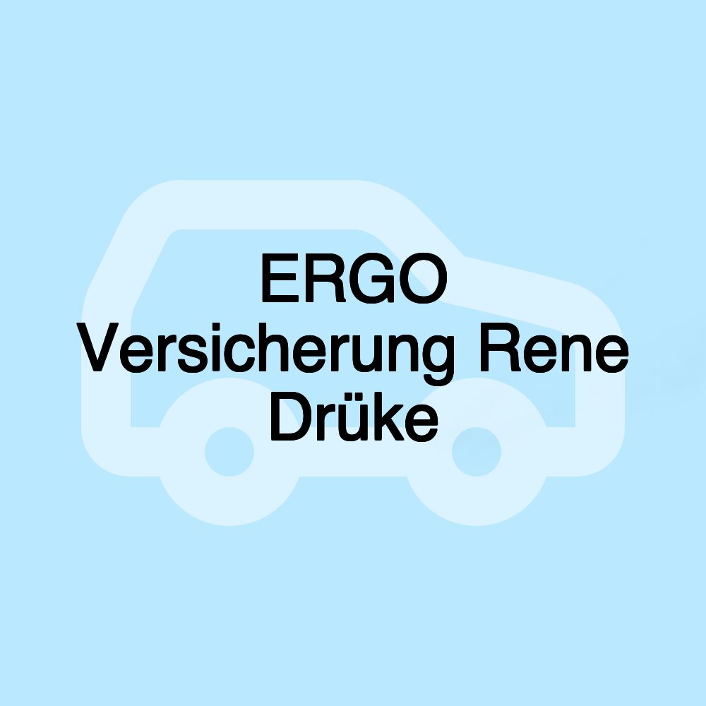 ERGO Versicherung Rene Drüke