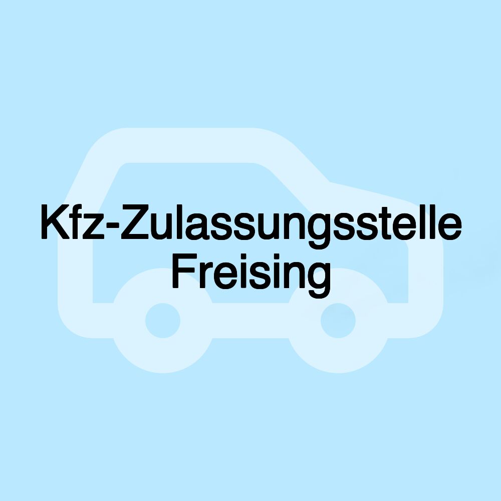 Kfz-Zulassungsstelle Freising