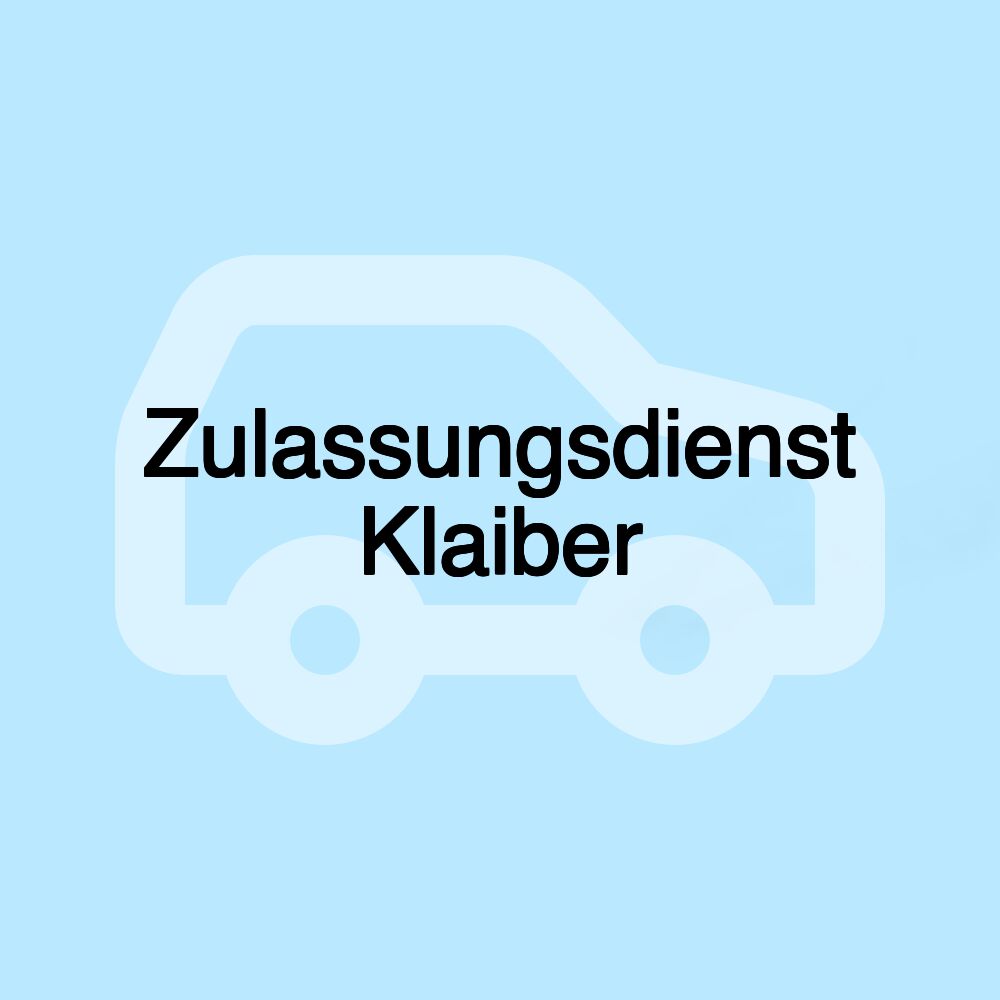 Zulassungsdienst Klaiber