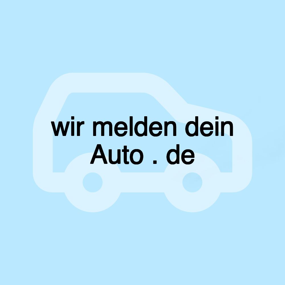 wir melden dein Auto . de