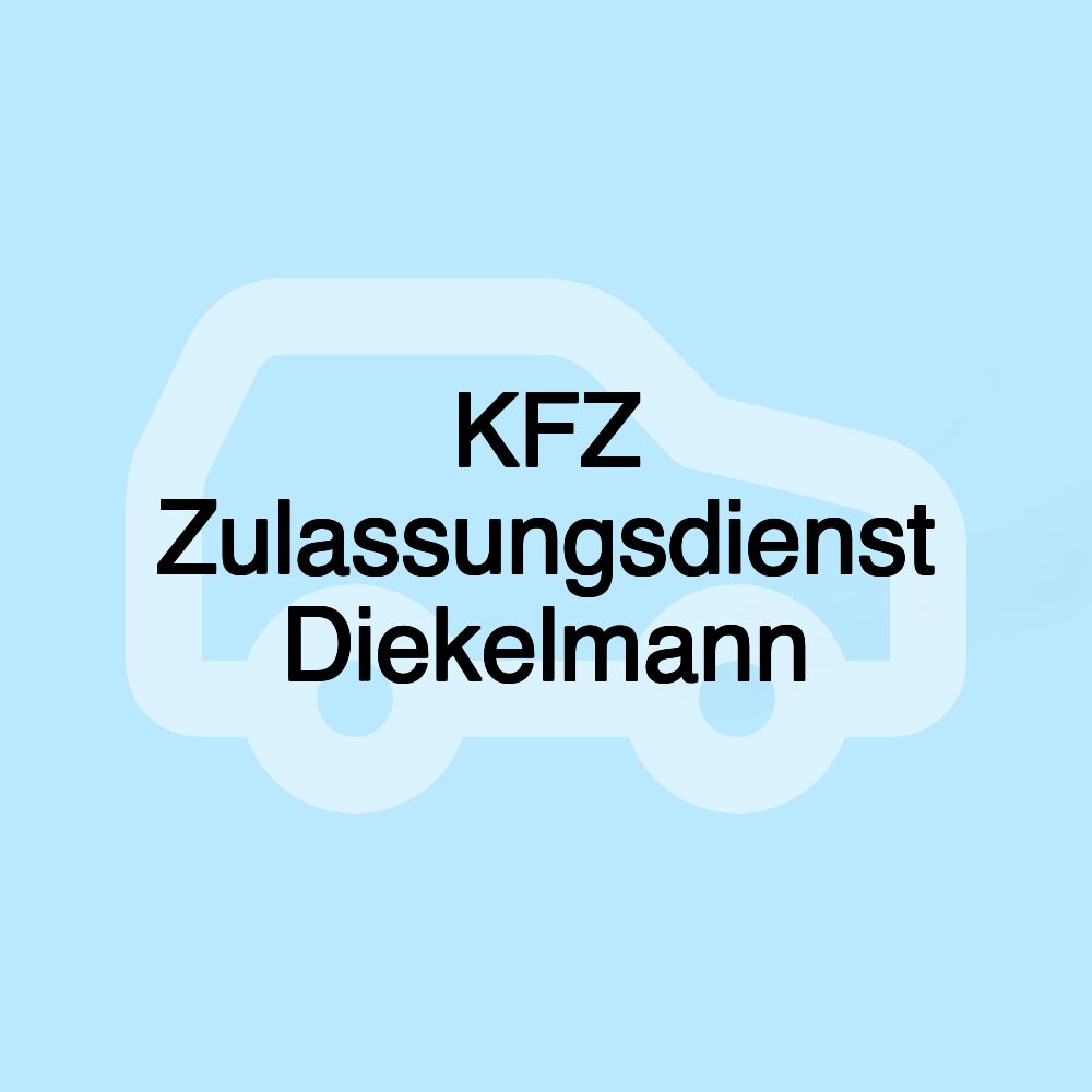 KFZ Zulassungsdienst Diekelmann