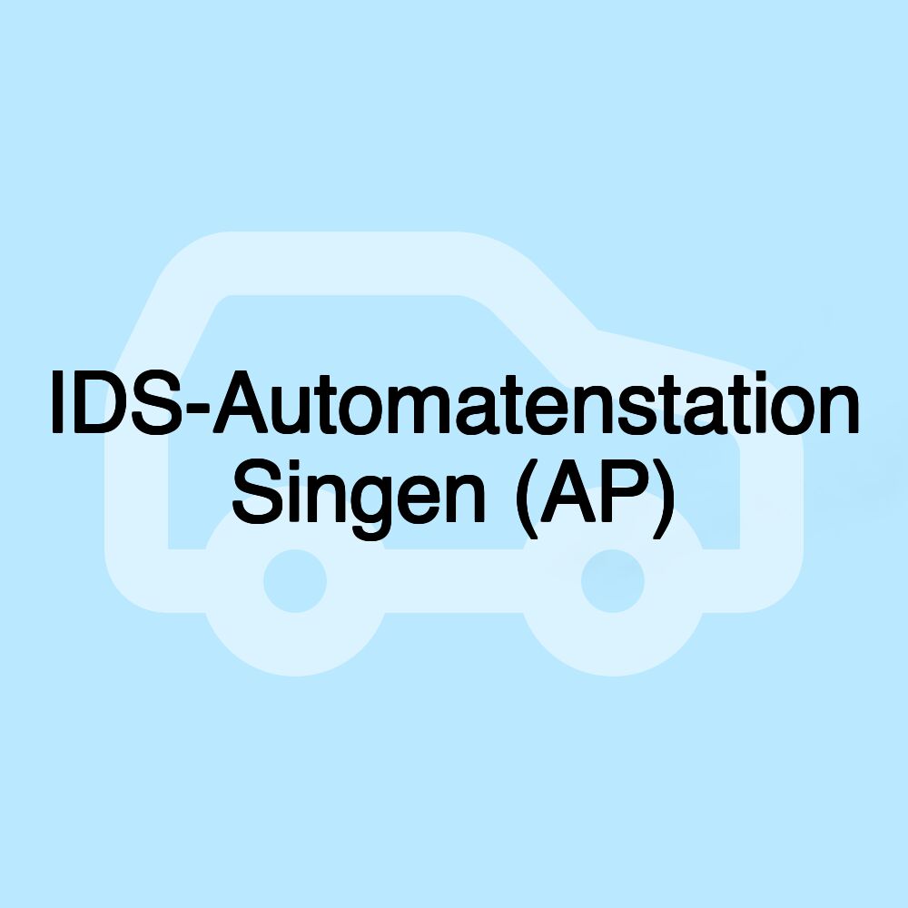 IDS-Automatenstation Singen (AP)