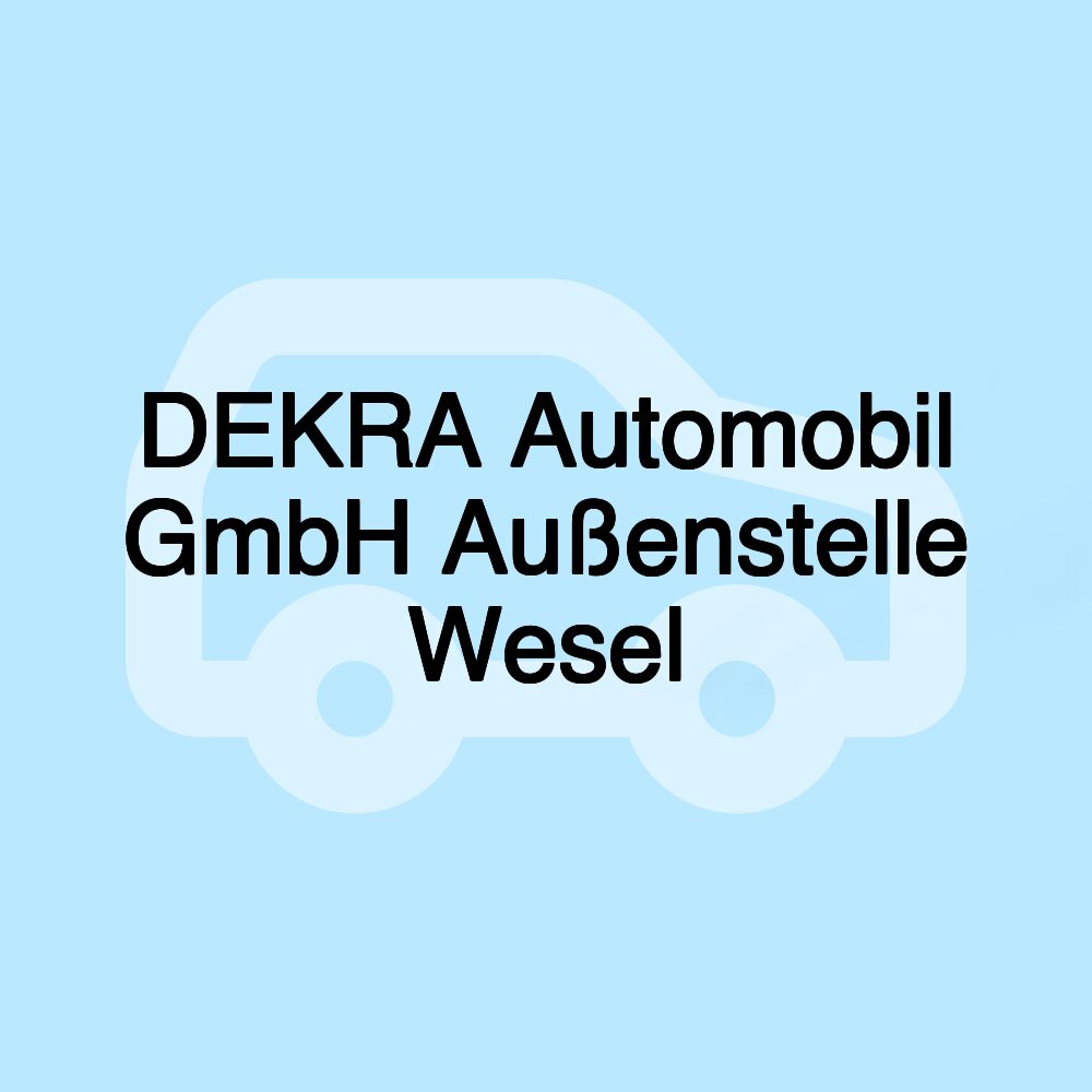 DEKRA Automobil GmbH Außenstelle Wesel