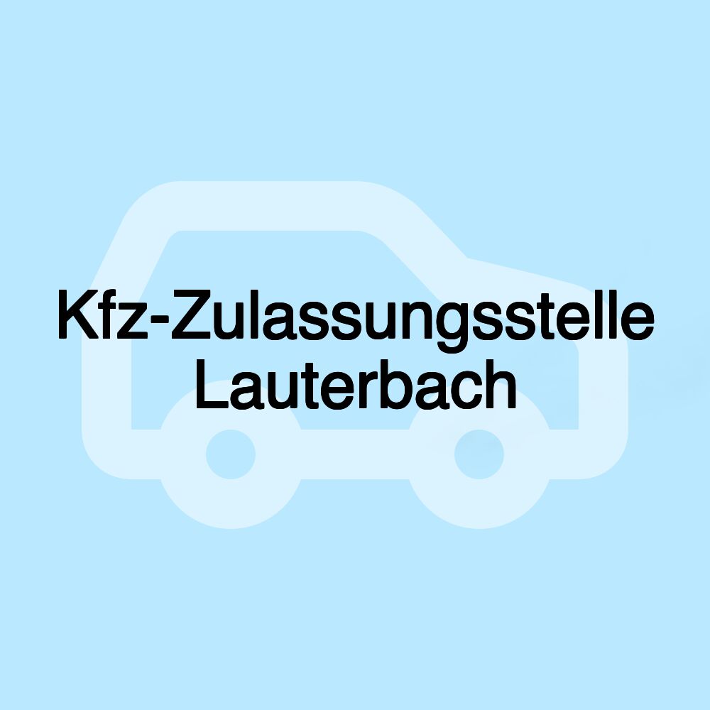 Kfz-Zulassungsstelle Lauterbach Kfz-Zulassungsstelle Lauterbach