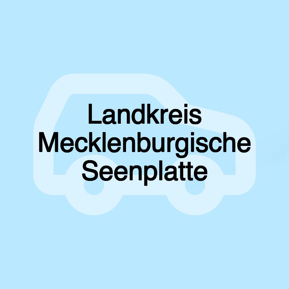 Landkreis Mecklenburgische Seenplatte