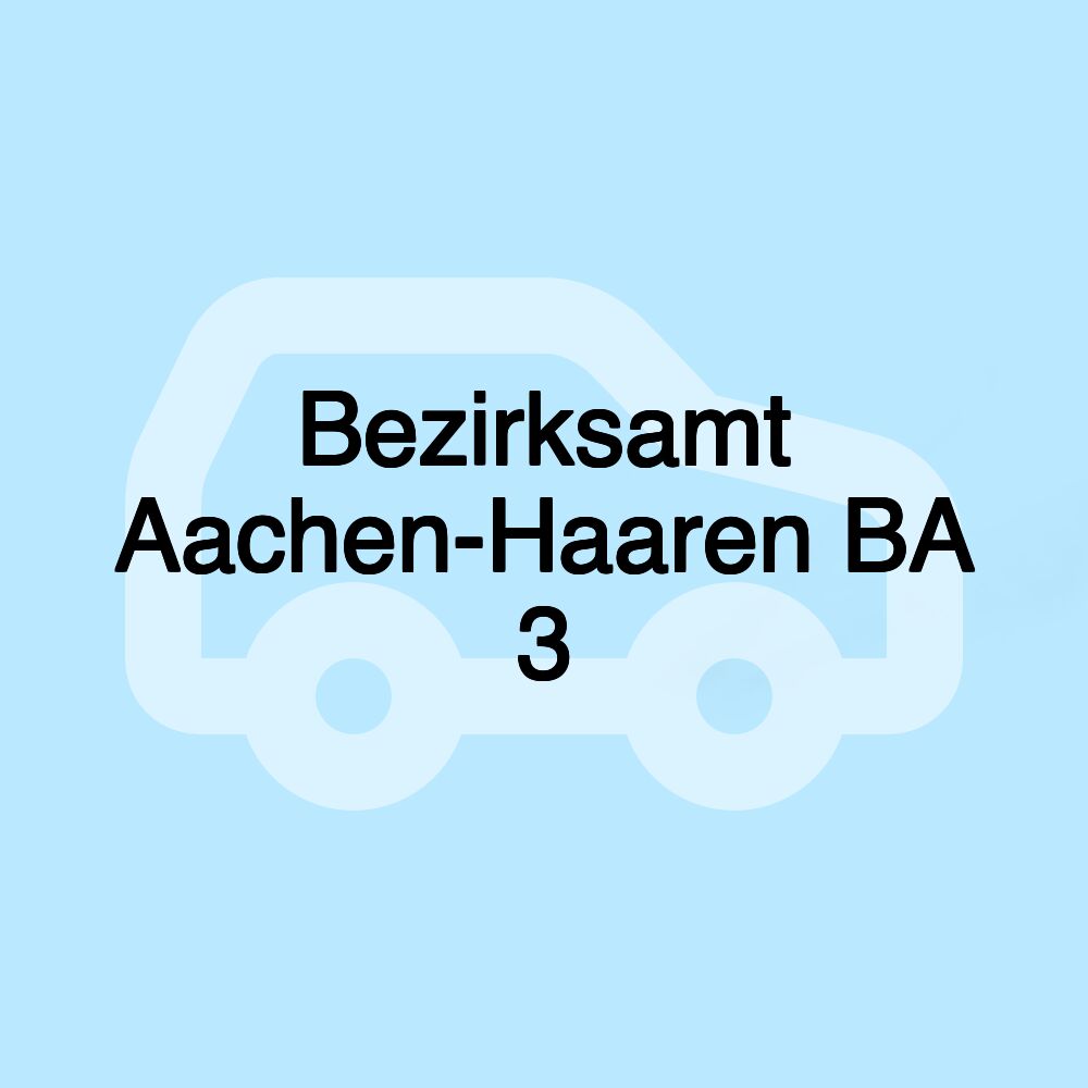 Bezirksamt Aachen-Haaren BA 3
