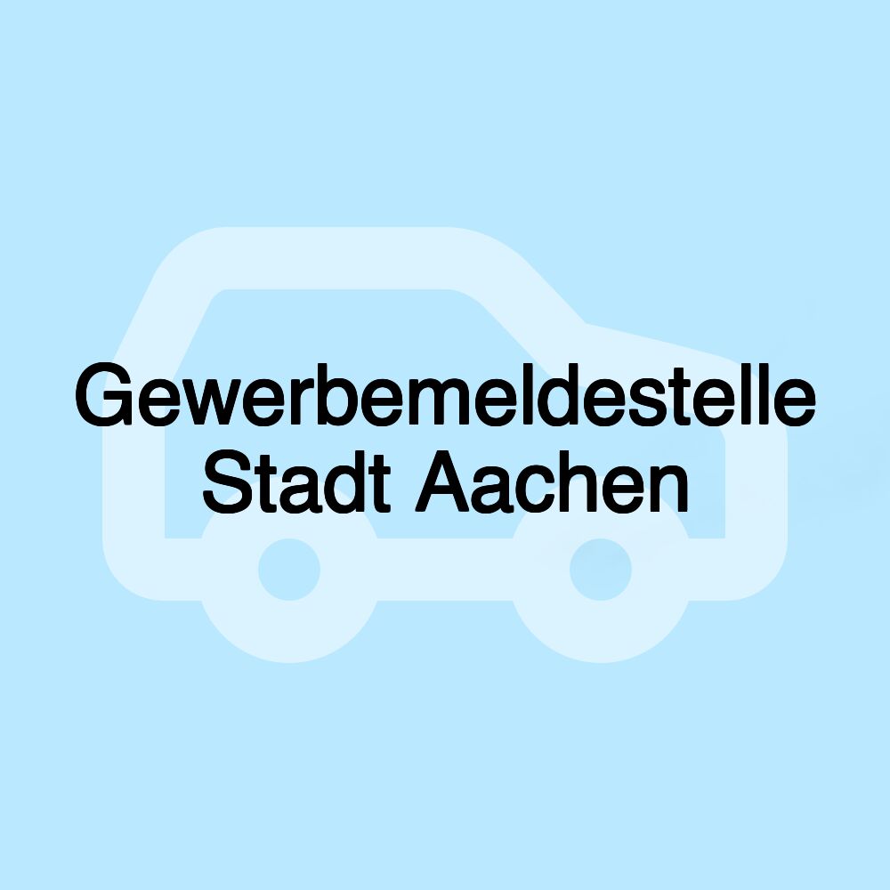 Gewerbemeldestelle Stadt Aachen